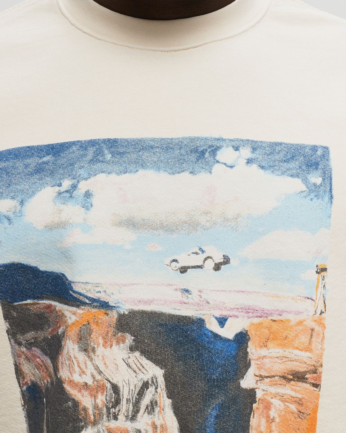 ★24SS 大人気★ONE OF THESE DAYS STOP CREWNECK One of these Days STOP CREWNECK White | BSTN Store