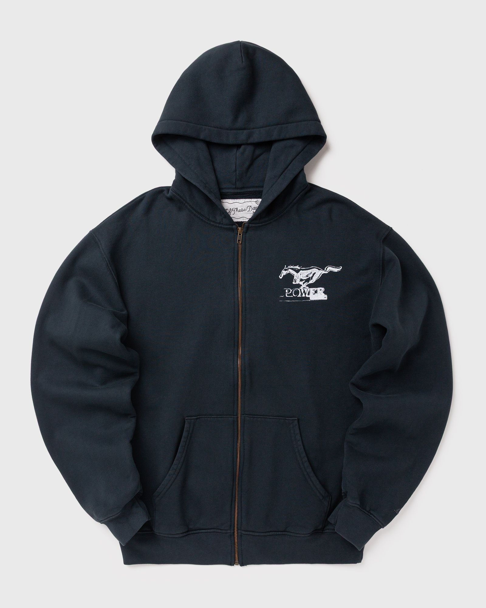 MUSTANG CROSS ZIP UP HOODIE