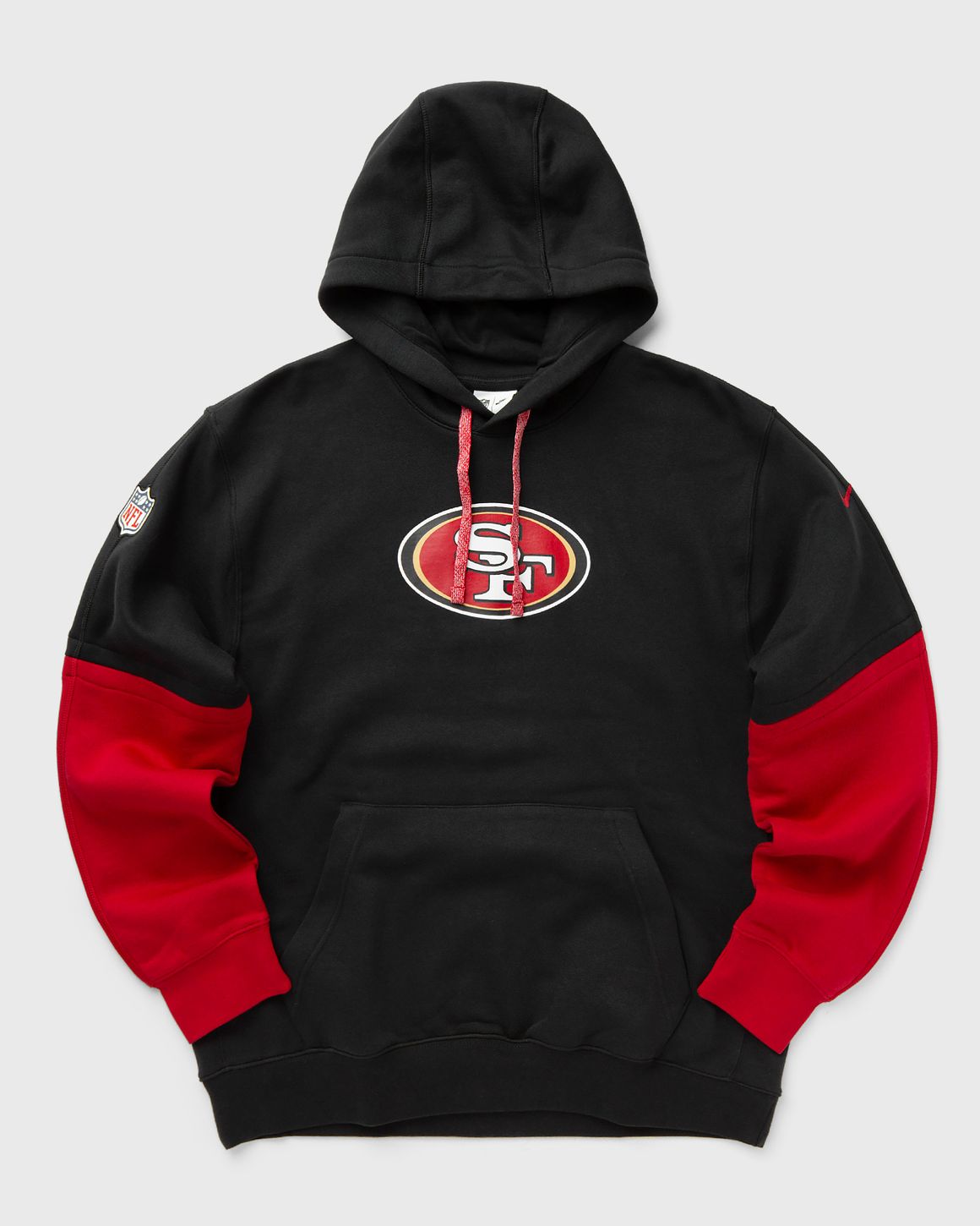 Nike Club Hoodie Team Issue San Francisco 49ers Black Red BSTN Store