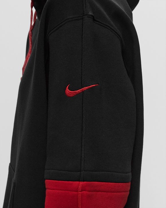 Black and red hoodie nike online