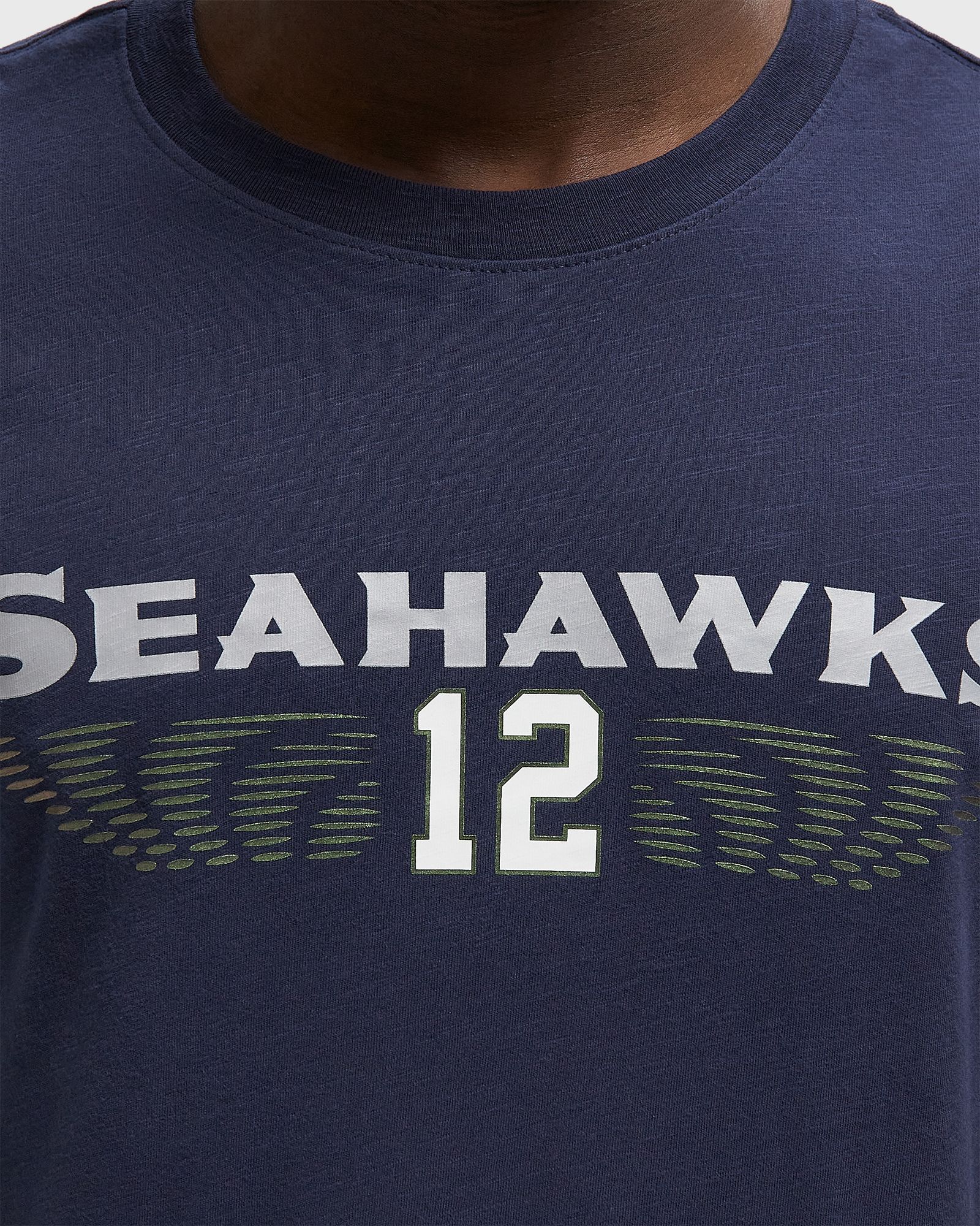 Nike NFL Seattle Seahawks Rivalry Dri-FIT Cotton Slub T-Shirt Blue ...