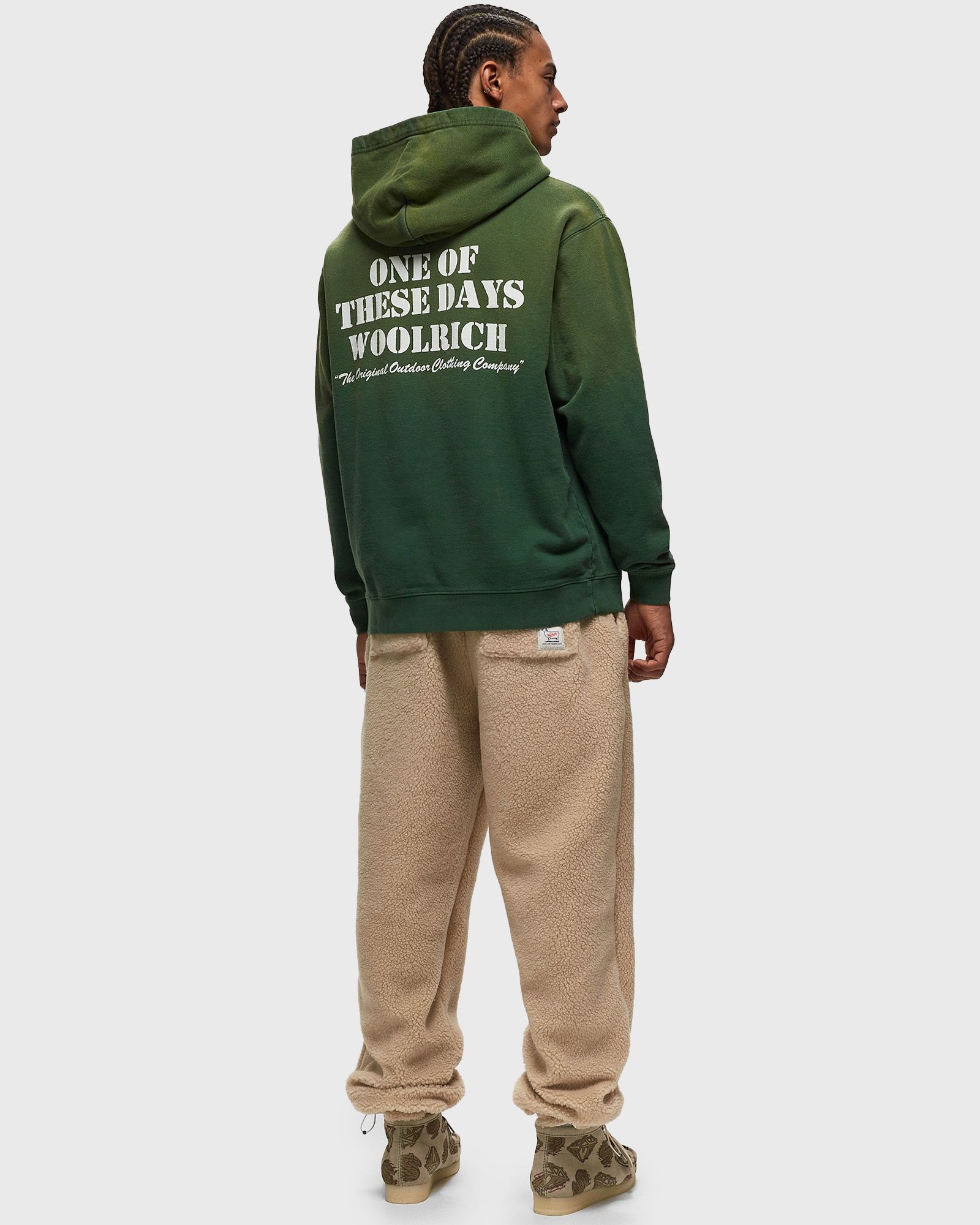 One of These Days x Woolrich ORIGINAL OUTDOOR HOODED SWEATSHIRT