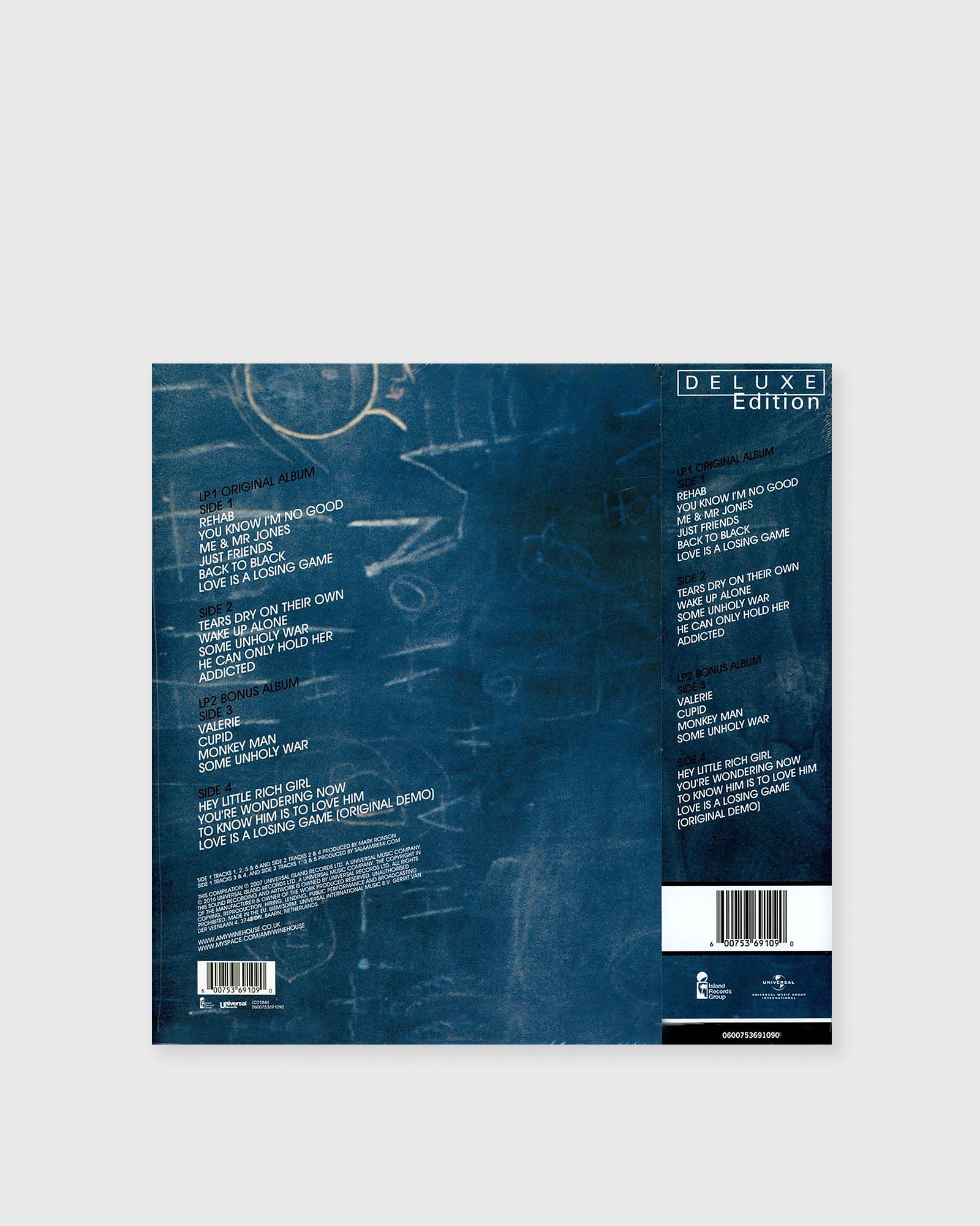 Amy Winehouse  - Back To Black (limited 2LP Deluxe Edt.)