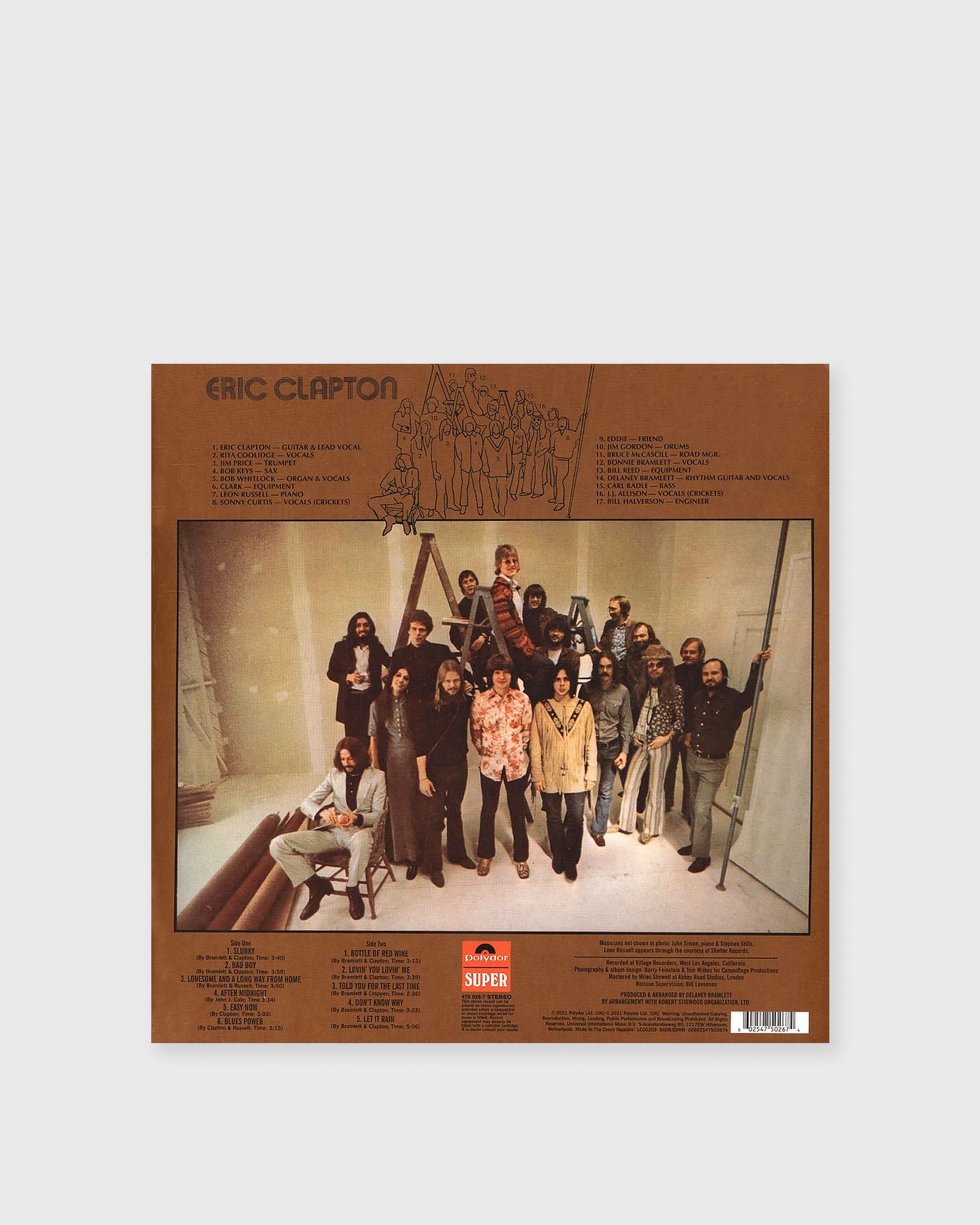 Eric Clapton - Eric Clapton (Vinyl)