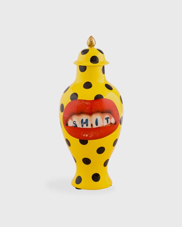 TOILETPAPER VASE IN PORCELAIN - SHIT