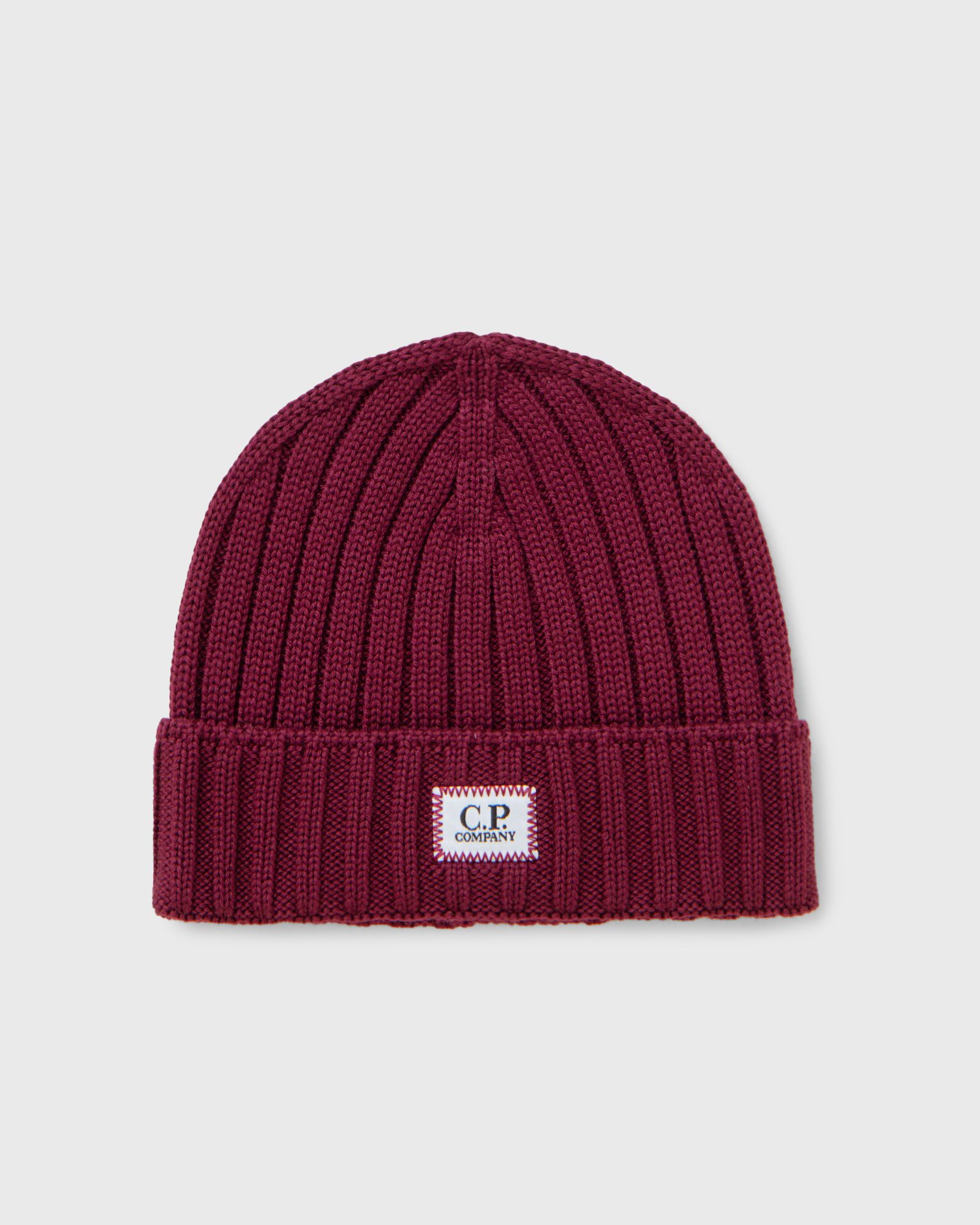 EXTRA FINE MERINO WOOL LOGO BEANIE
