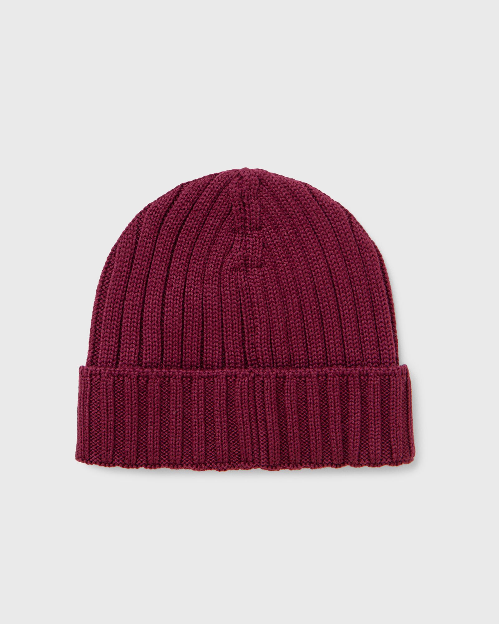 EXTRA FINE MERINO WOOL LOGO BEANIE