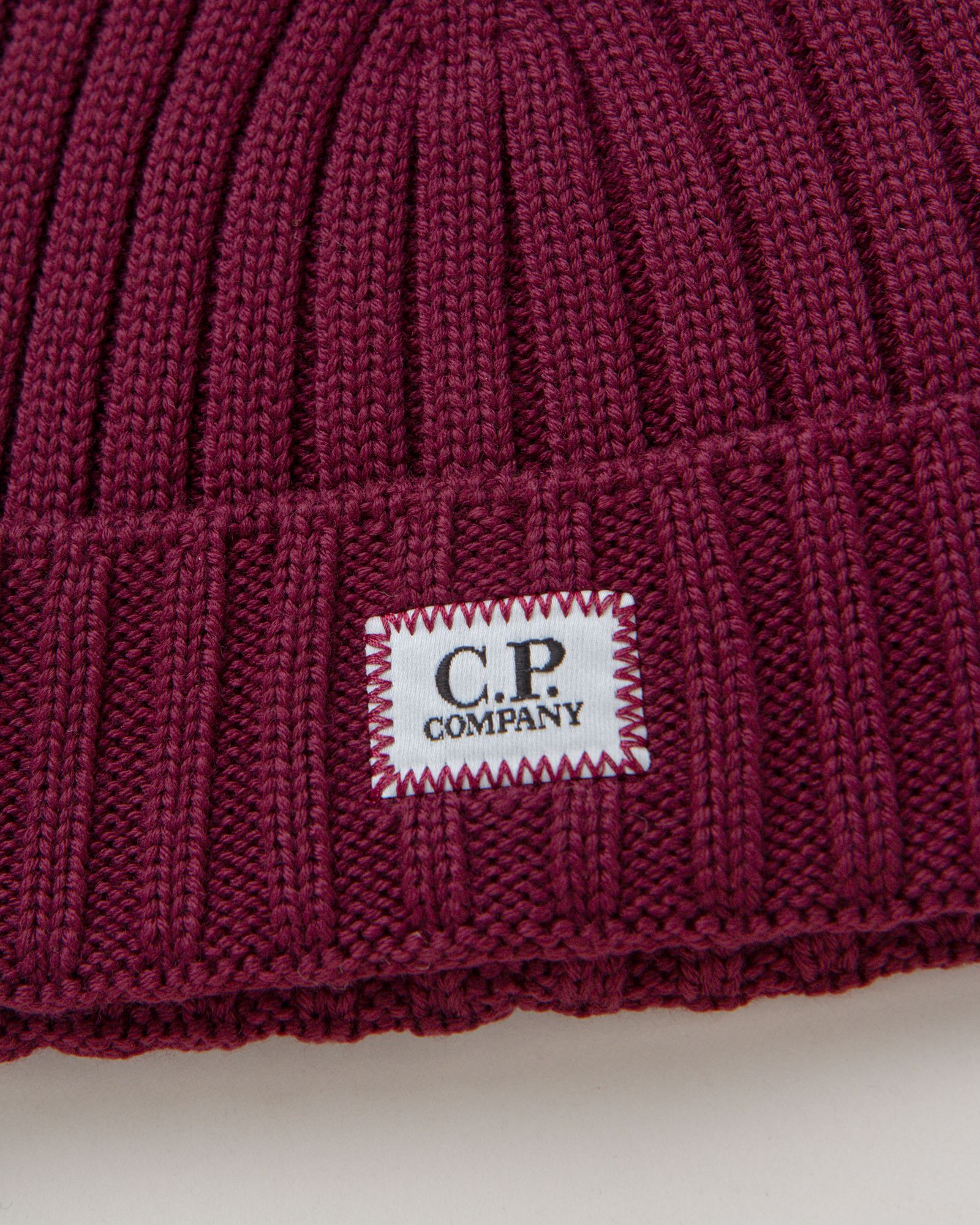 EXTRA FINE MERINO WOOL LOGO BEANIE