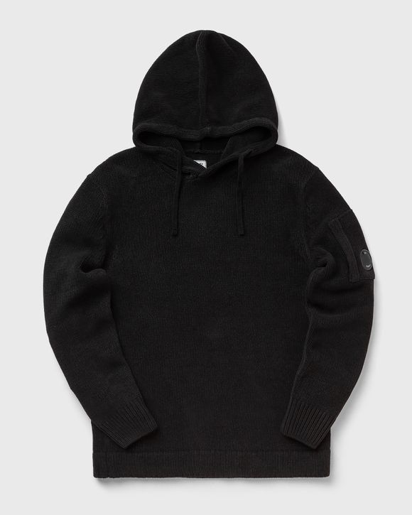 C.P. Company CHENILLE COTTON HOODIE Black | BSTN Store