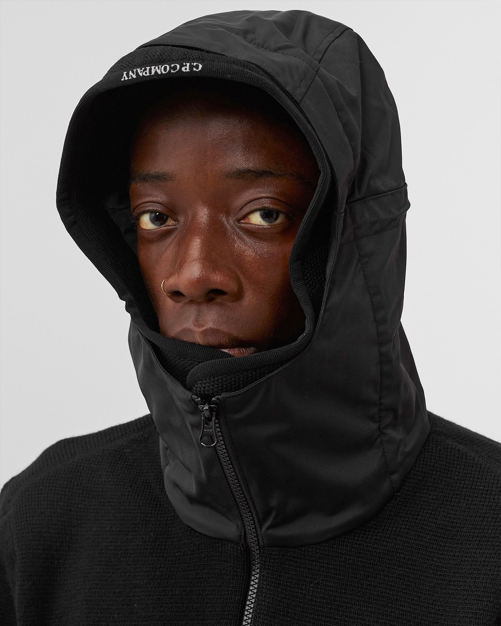 METROPOLIS EXTRA FINE MERINO WOOL HOOD JUMPER