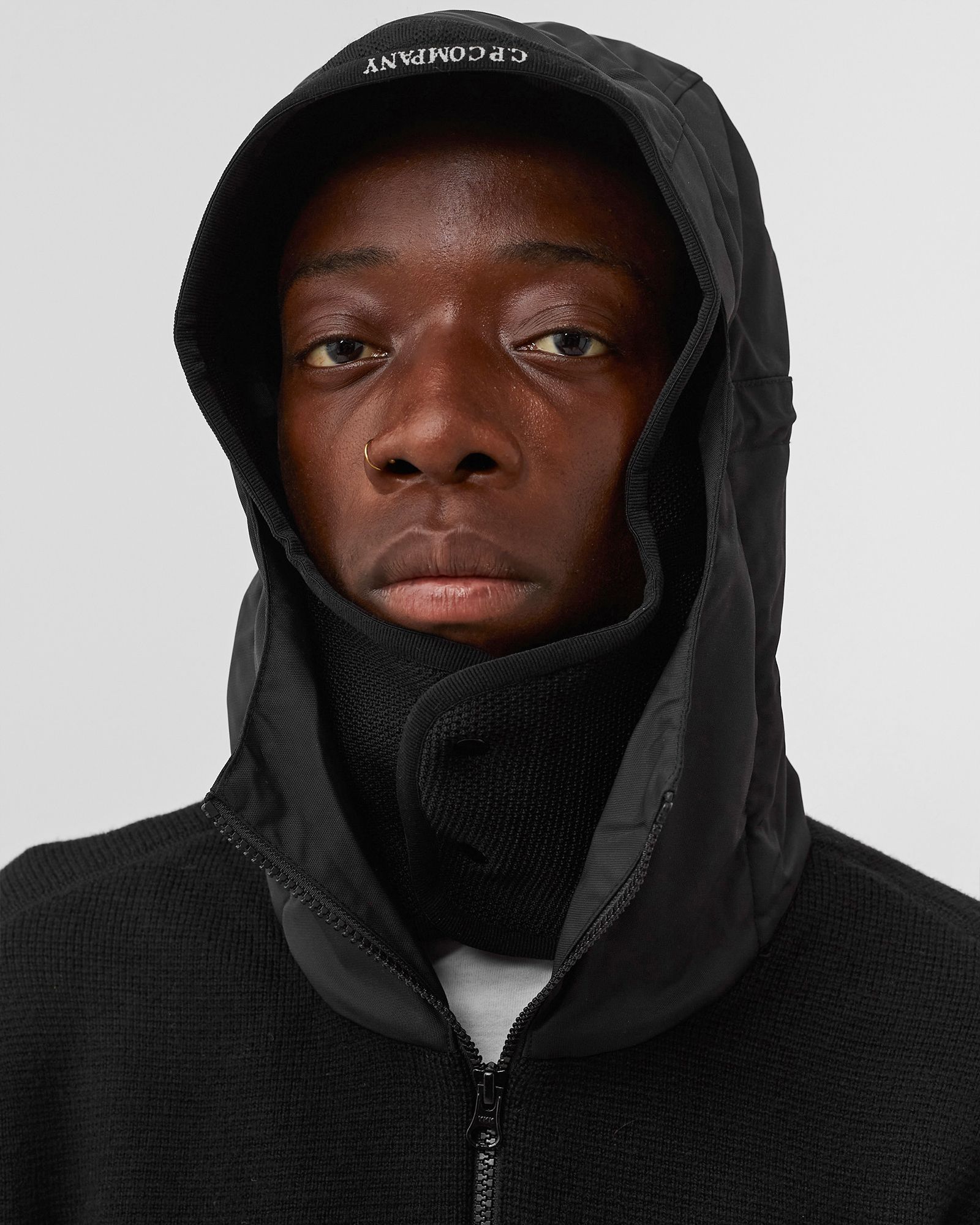 METROPOLIS EXTRA FINE MERINO WOOL HOOD JUMPER