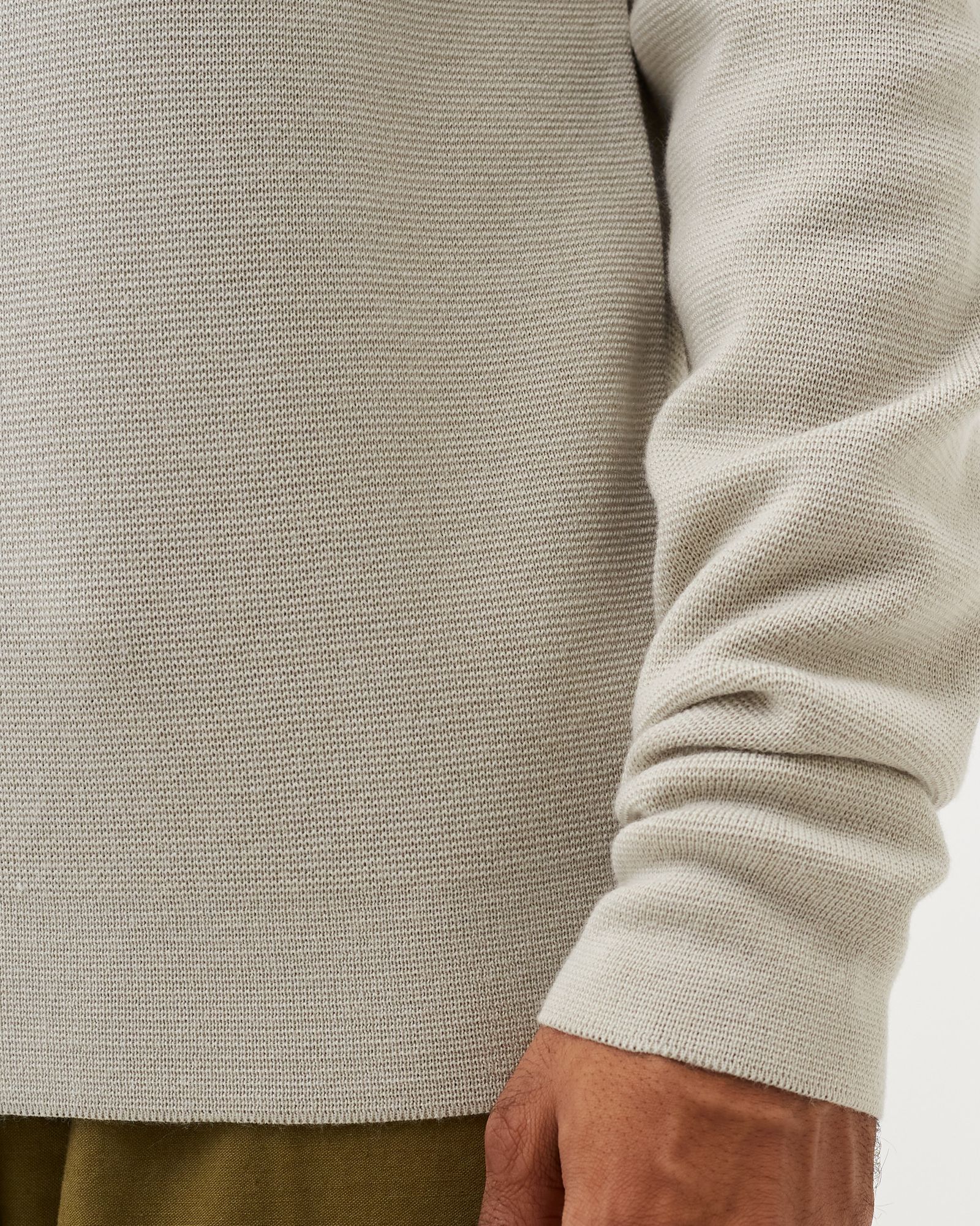METROPOLIS MERINO WOOL PLAIN JUMPER