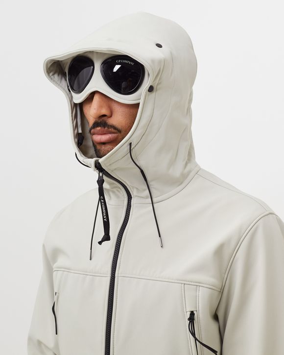 C.P. Company C.P. SHELL R GOGGLE JACKET Grey PELLICAN