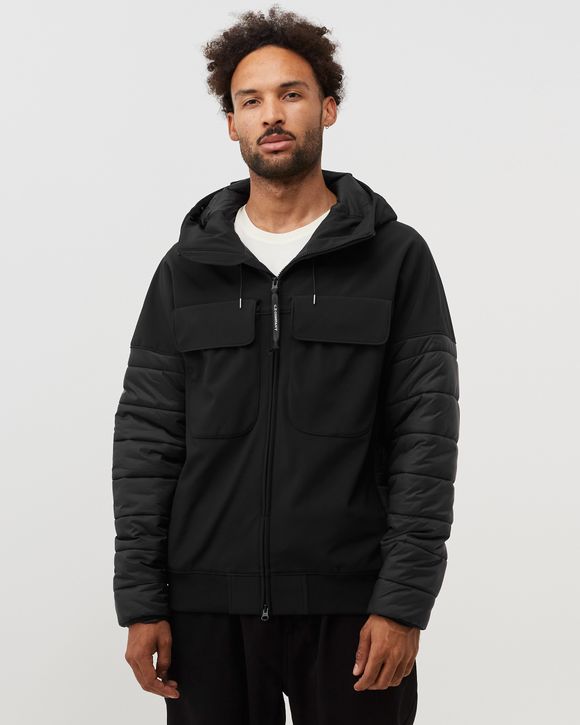 C.P. Company Shell-R hooded jacket - Black