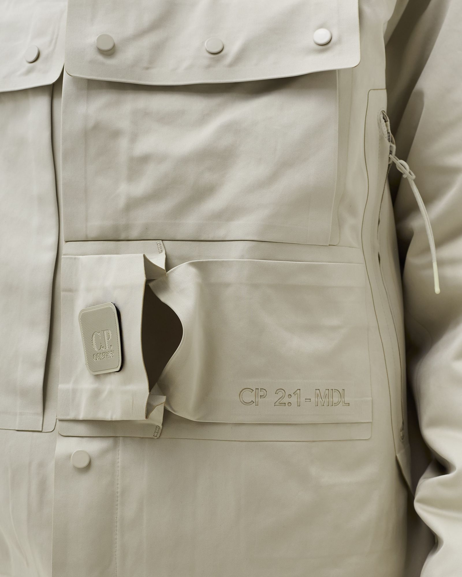 METROPOLIS A.A.C. HOODED DOWN JACKET