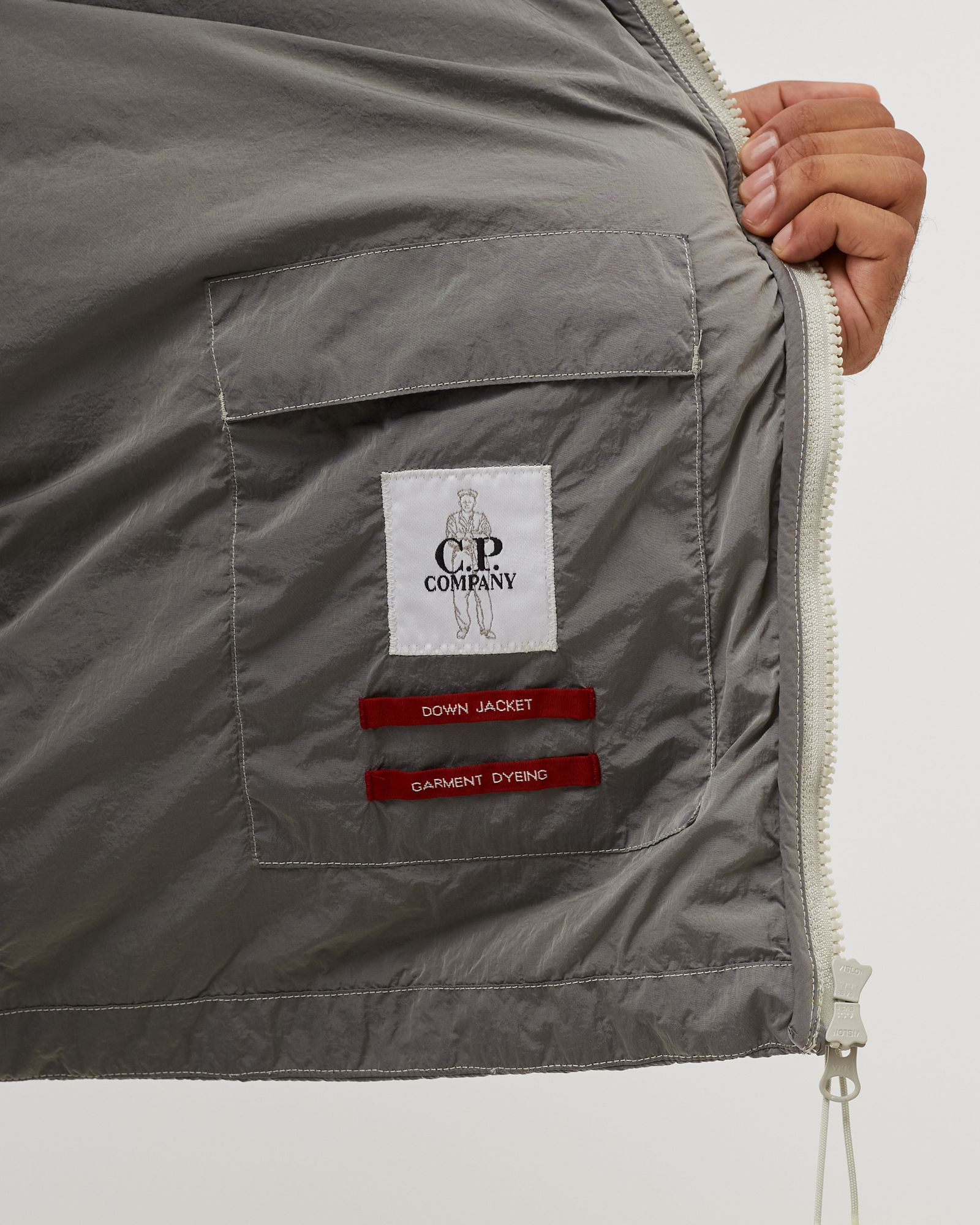 METROPOLIS A.A.C. HOODED DOWN JACKET