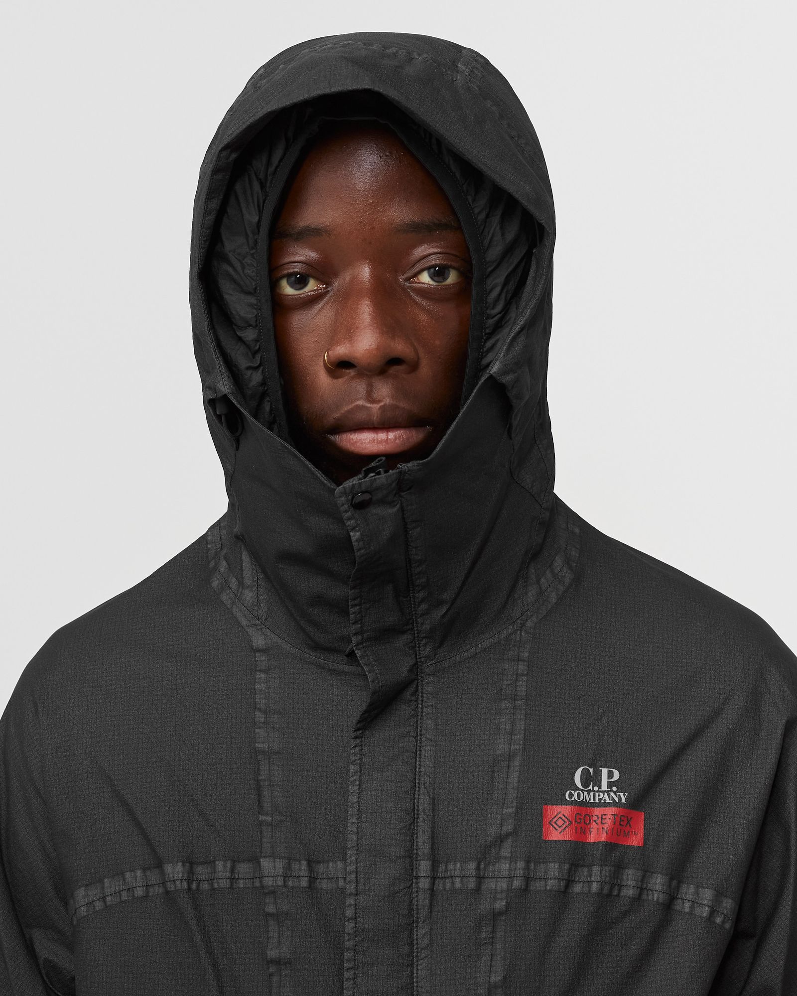 C.P. Company GORE G-TYPE HOODED JACKET Black | BSTN Store
