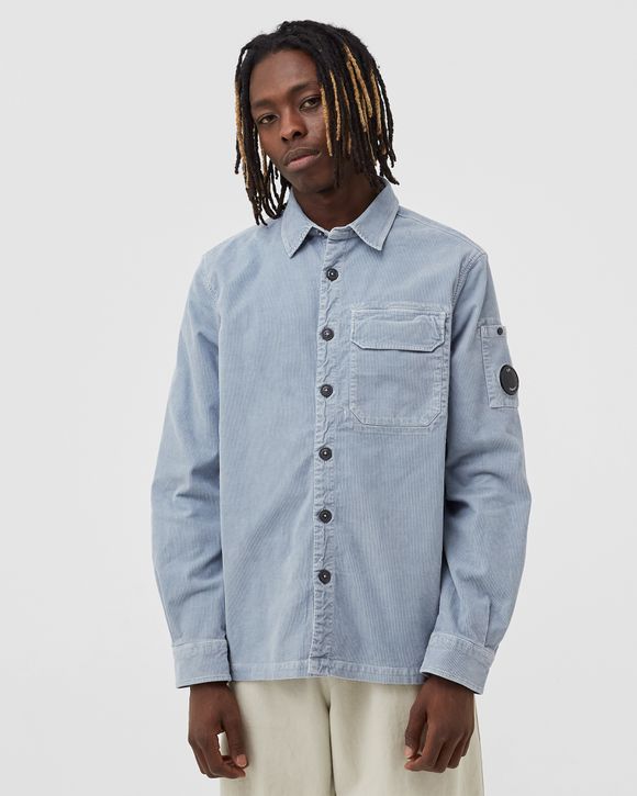 C.P. Company CORDUROY LONG SLEEVE Blue - INFINITY