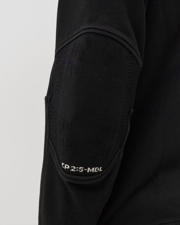 METROPOLIS DIAGONAL RAISED FLEECE ZIPPED HOODIE