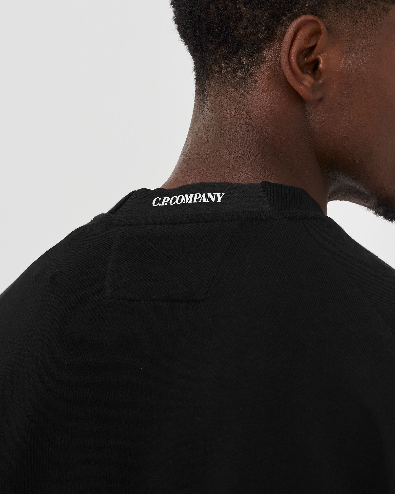 DIAGONAL RAISED FLEECE JUMPER