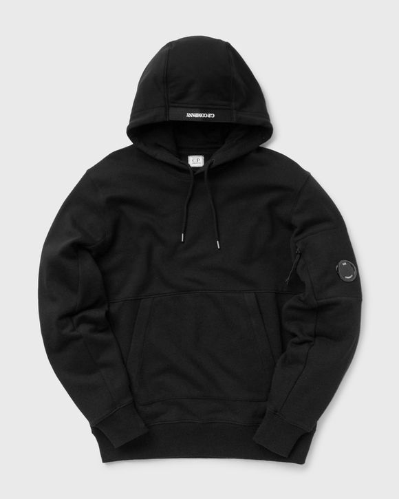 DIAGONAL RAISED FLEECE HOODIE