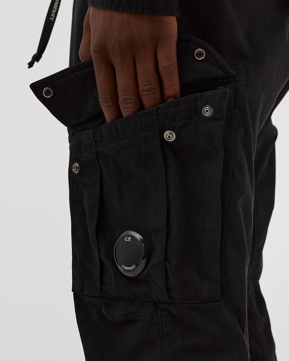 STRETCH SATEEN CARGO PANTS