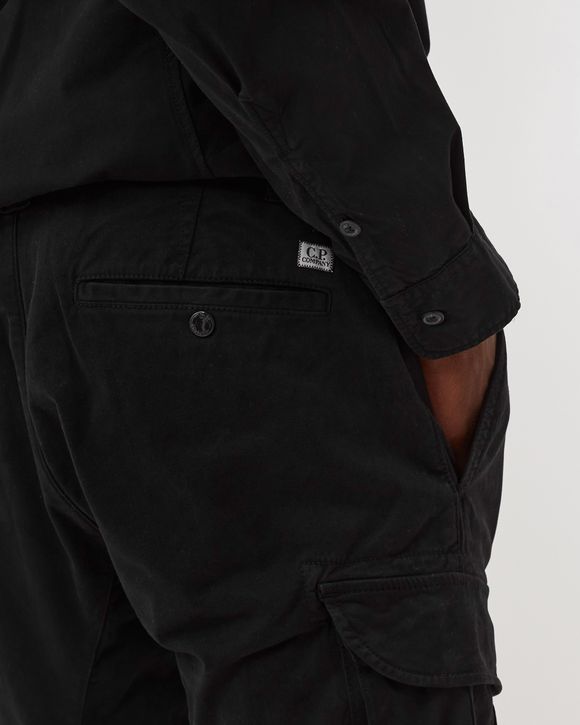 STRETCH SATEEN CARGO PANTS
