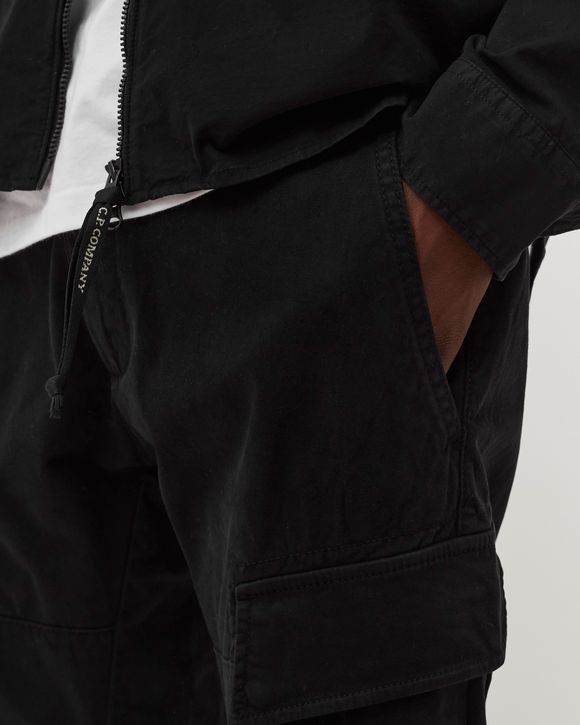 STRETCH SATEEN CARGO PANTS