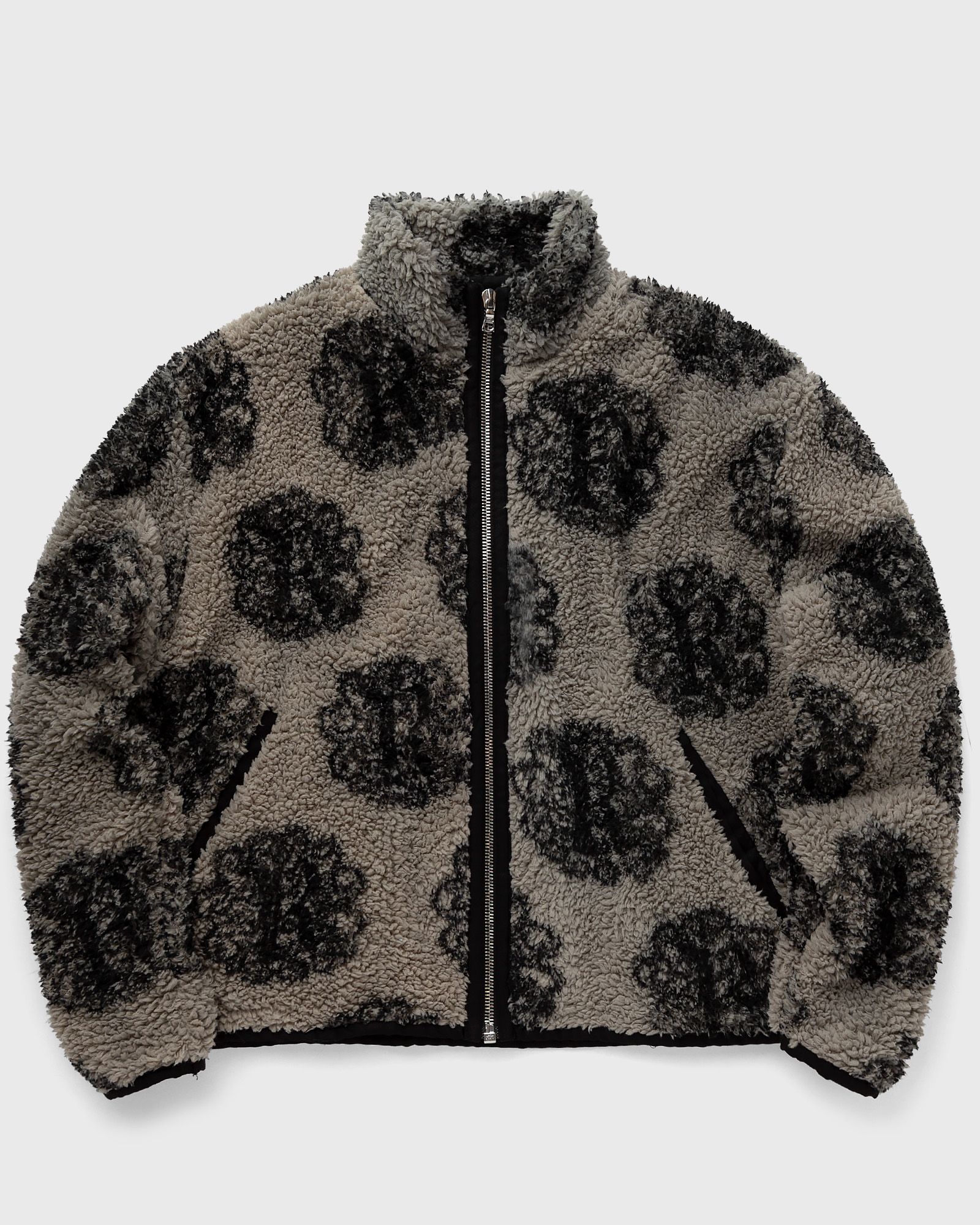 EMBLEM MONOGRAM FLEECE JACKET