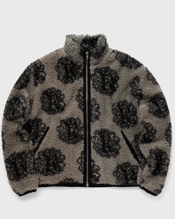 EMBLEM MONOGRAM FLEECE JACKET