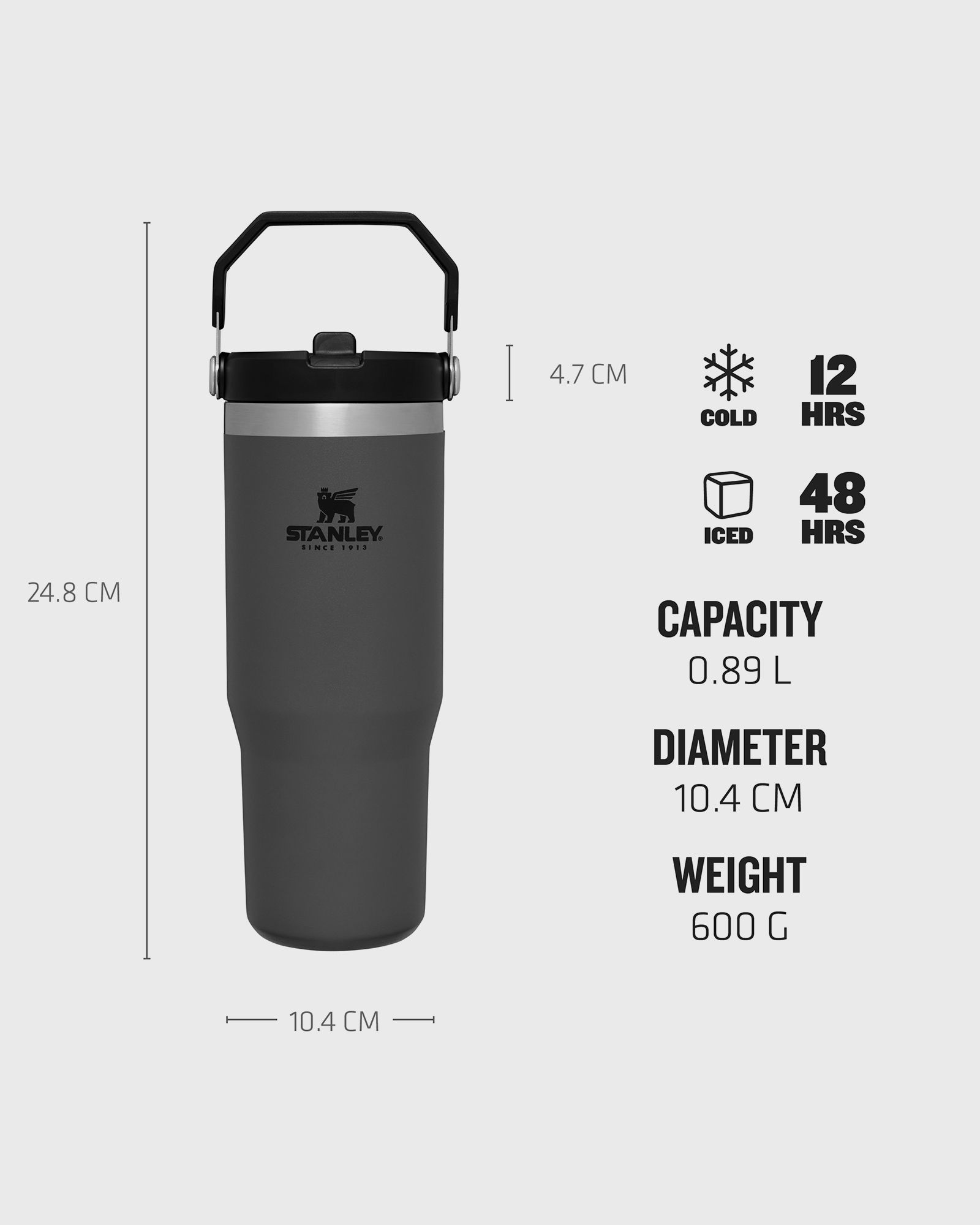 The Iceflow™ Flip Straw Tumbler
