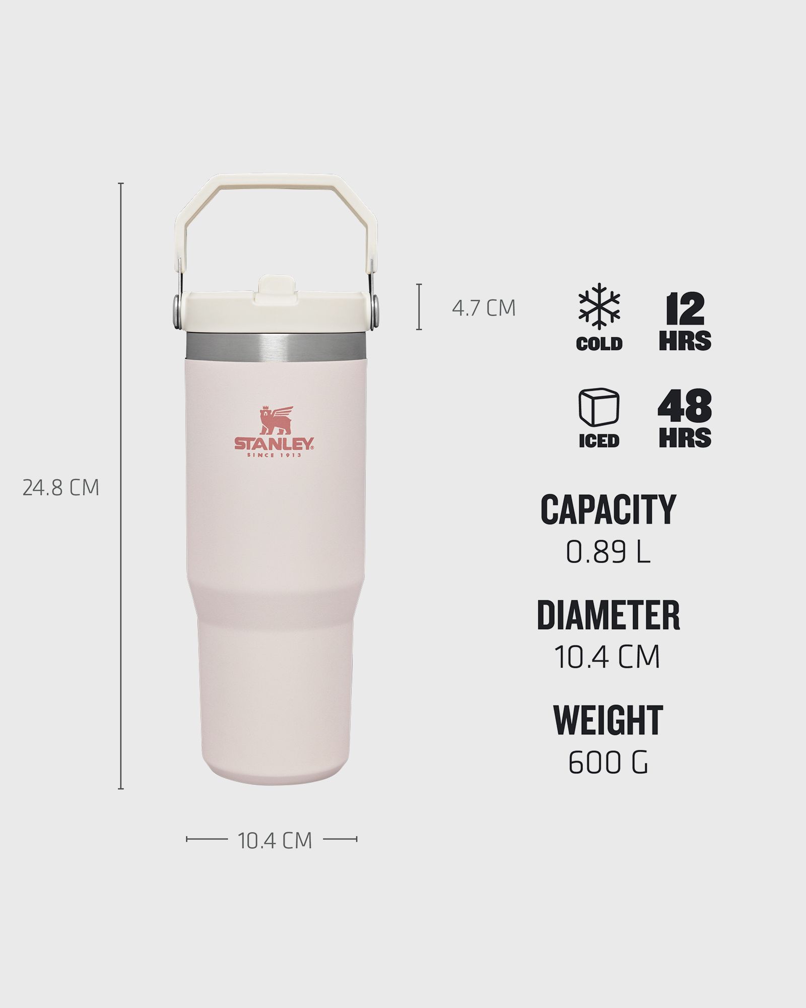 The Iceflow™ Flip Straw Tumbler