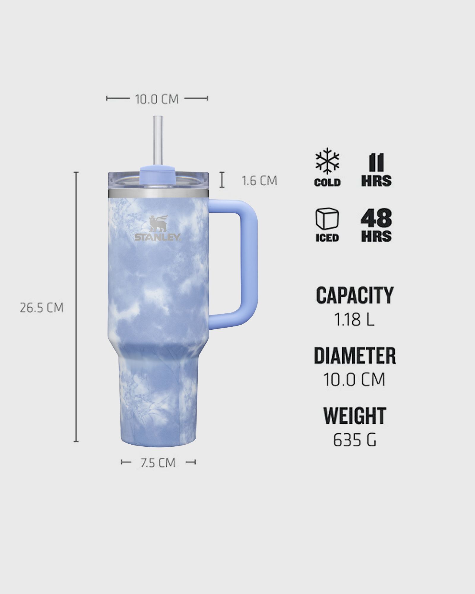 The Quencher H2.O FlowState™ Tumbler 40oz