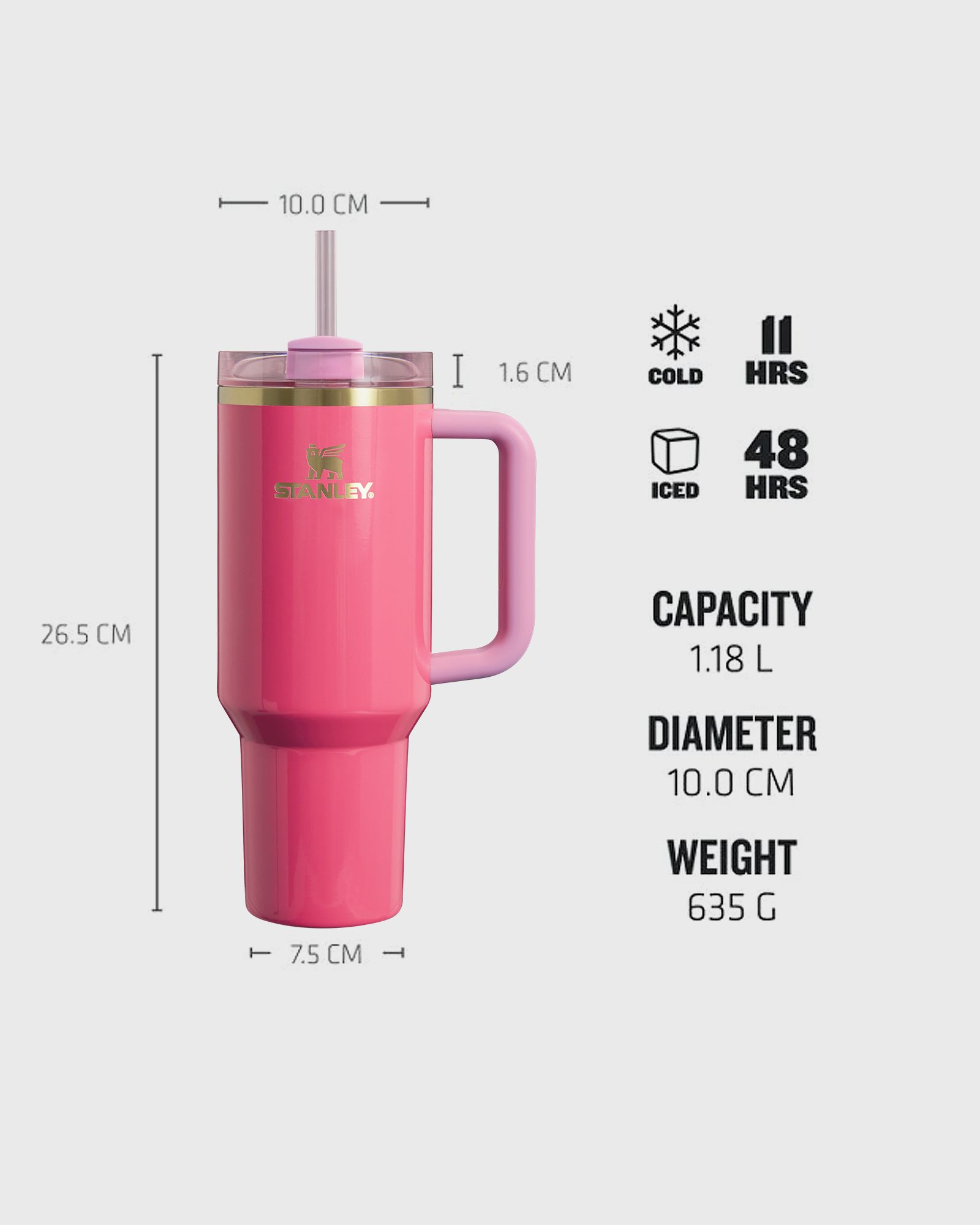 The Quencher H2.O FlowState™ Tumbler 40 oz