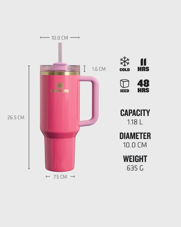 STANLEY FLOWSTATE TUMBLER ピンク 591ml STANLEY FLOWSTATE TUMBLER ピンク 591ml Quencher® H2.0