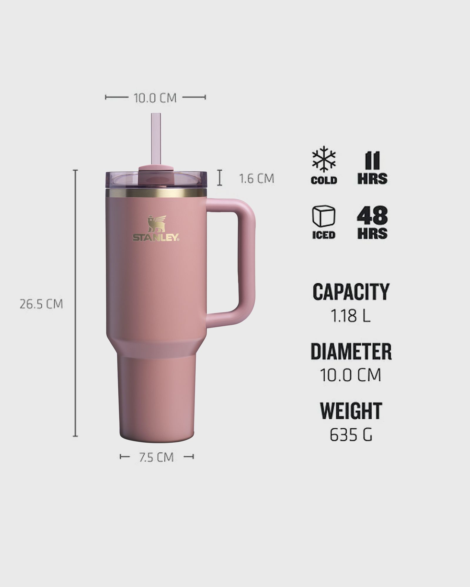 The Quencher H2.O FlowState™ Tumbler 40 oz