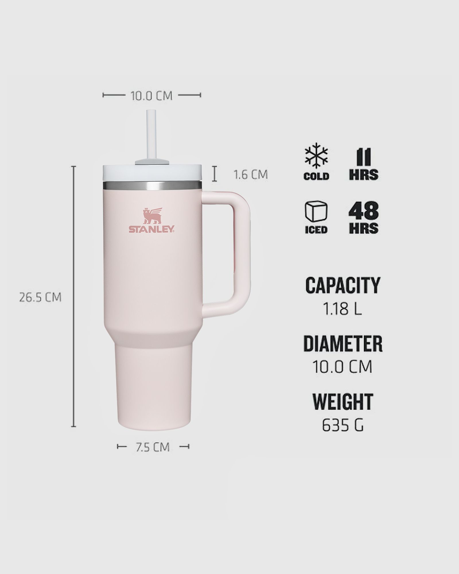 The Quencher H2.O FlowState™ Tumbler 40 oz