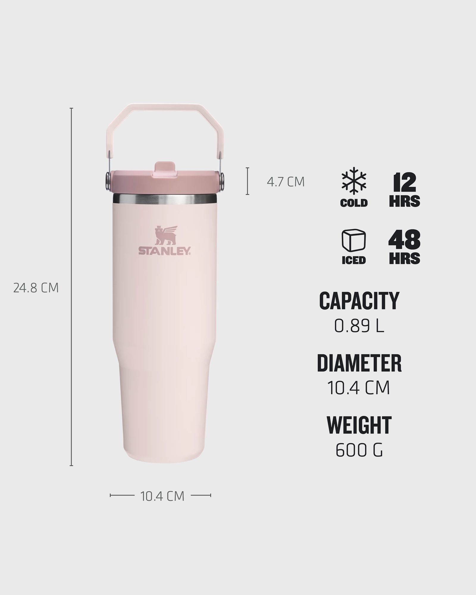 The IceFlow™ Flip Straw 20 Tumbler 30oz