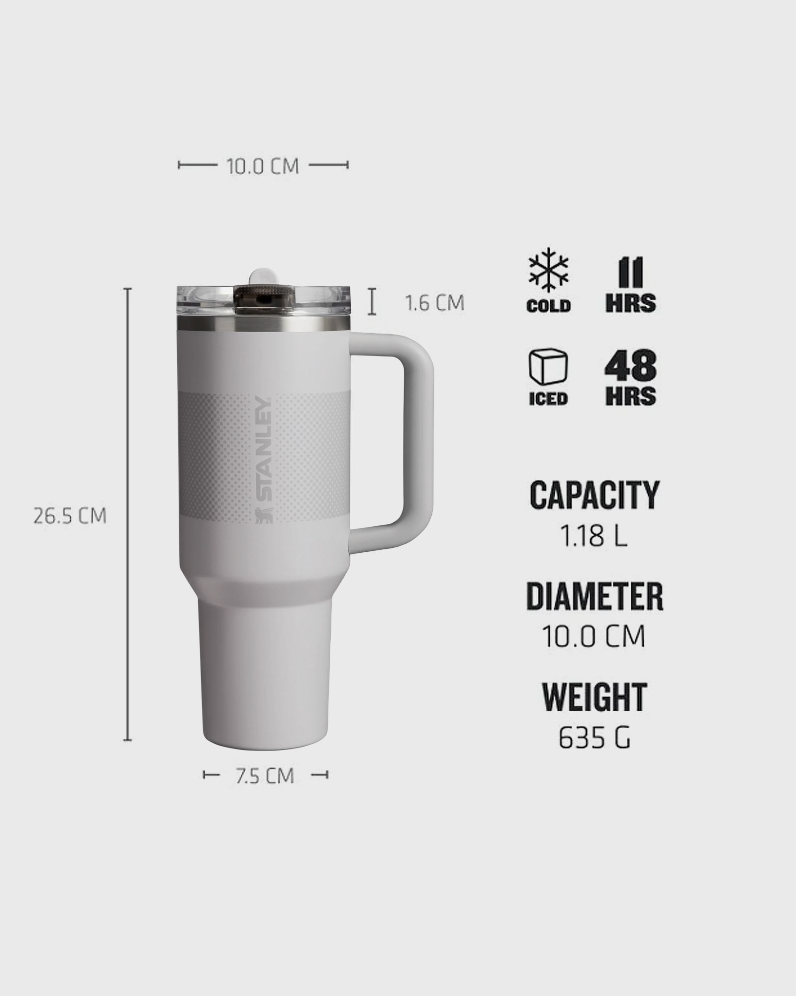 The Quencher ProTour Flip Straw Tumbler 40oz