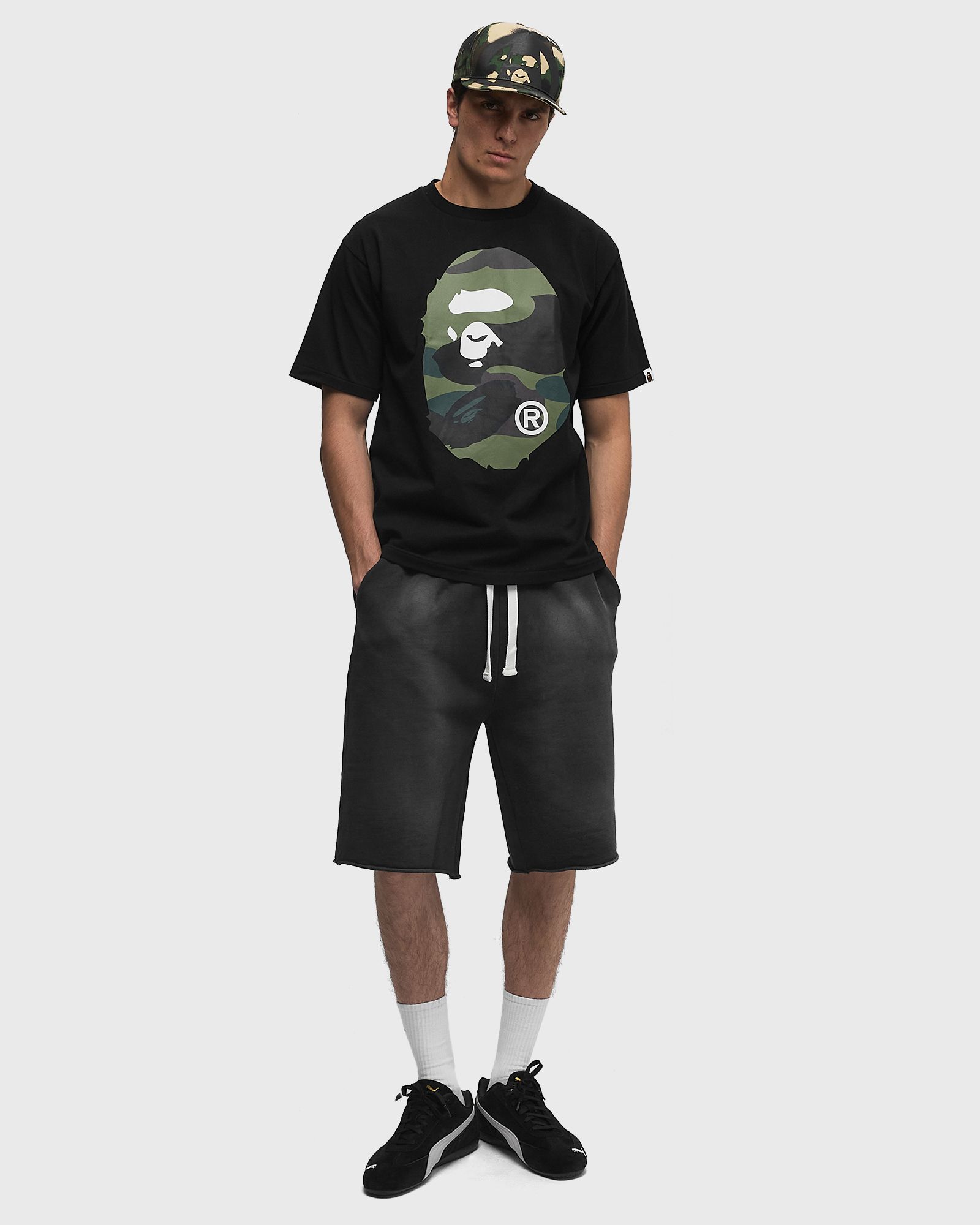 UNFINISHED COTTON SHORTS