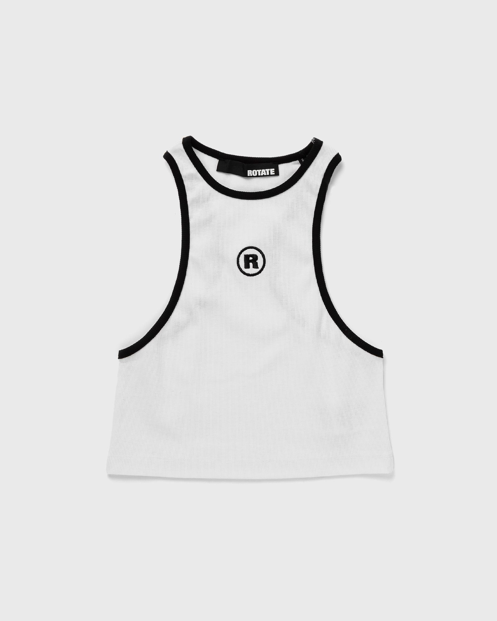 Cropped Top W. Embroidery