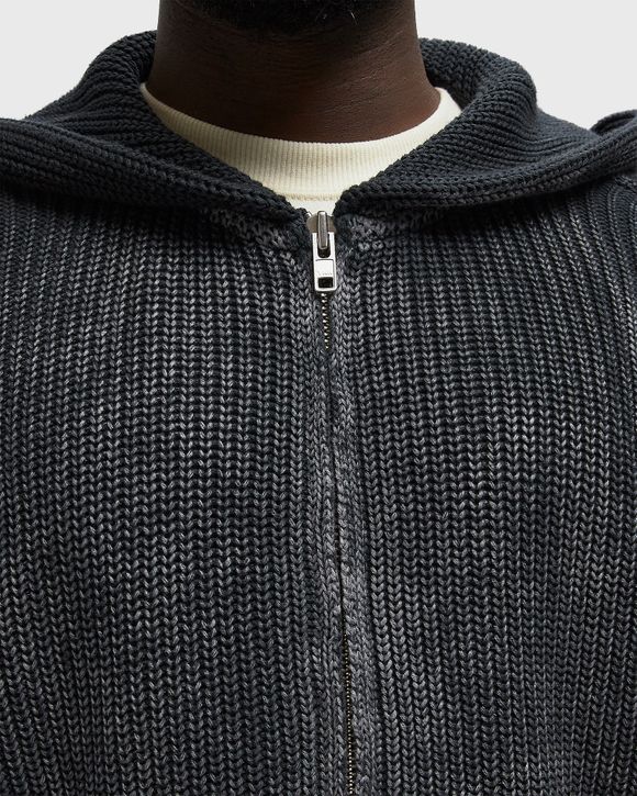 ESSENTIAL KNIT ZIP HOODIE