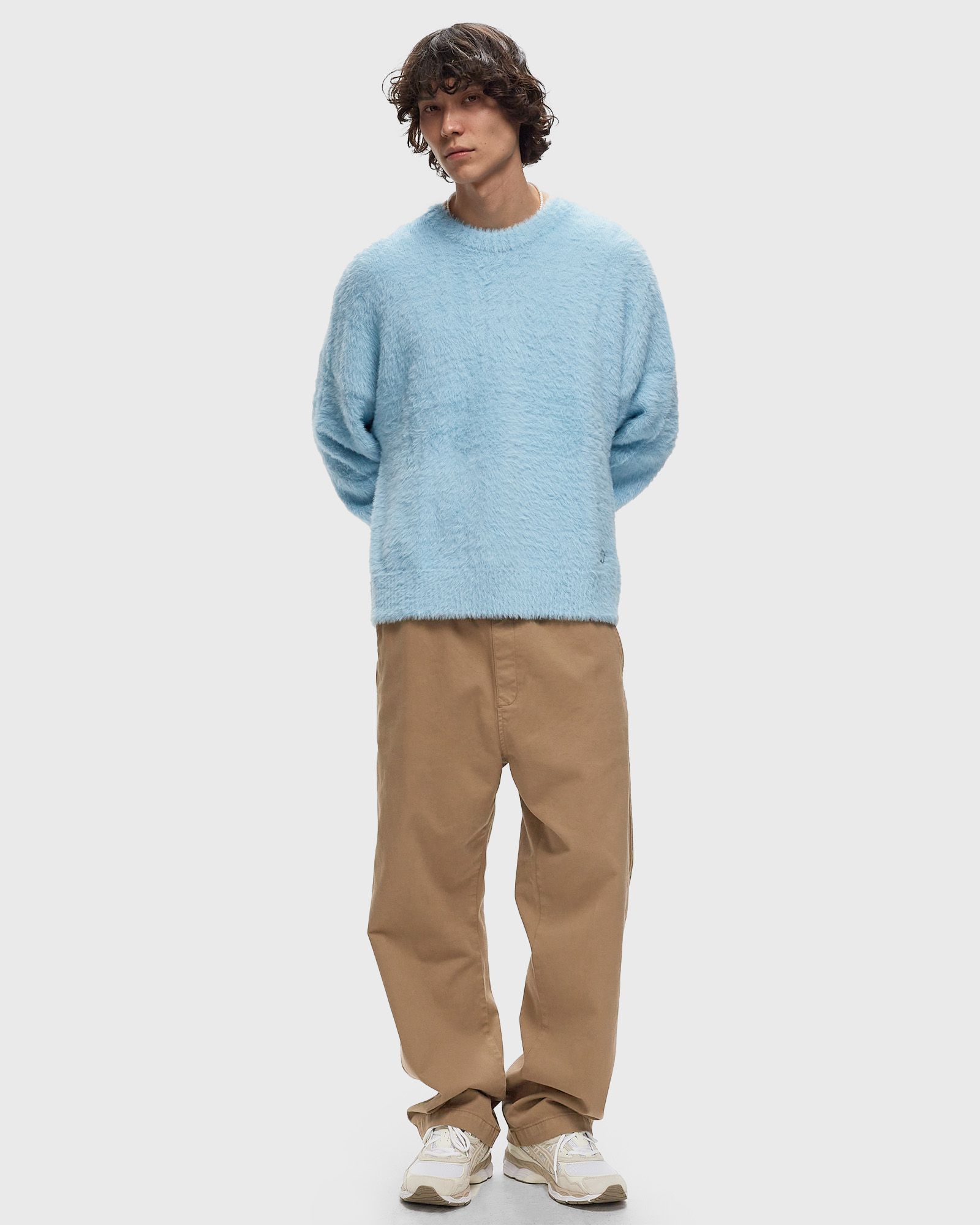 ESSENTIAL FURRY KNIT SWEATER