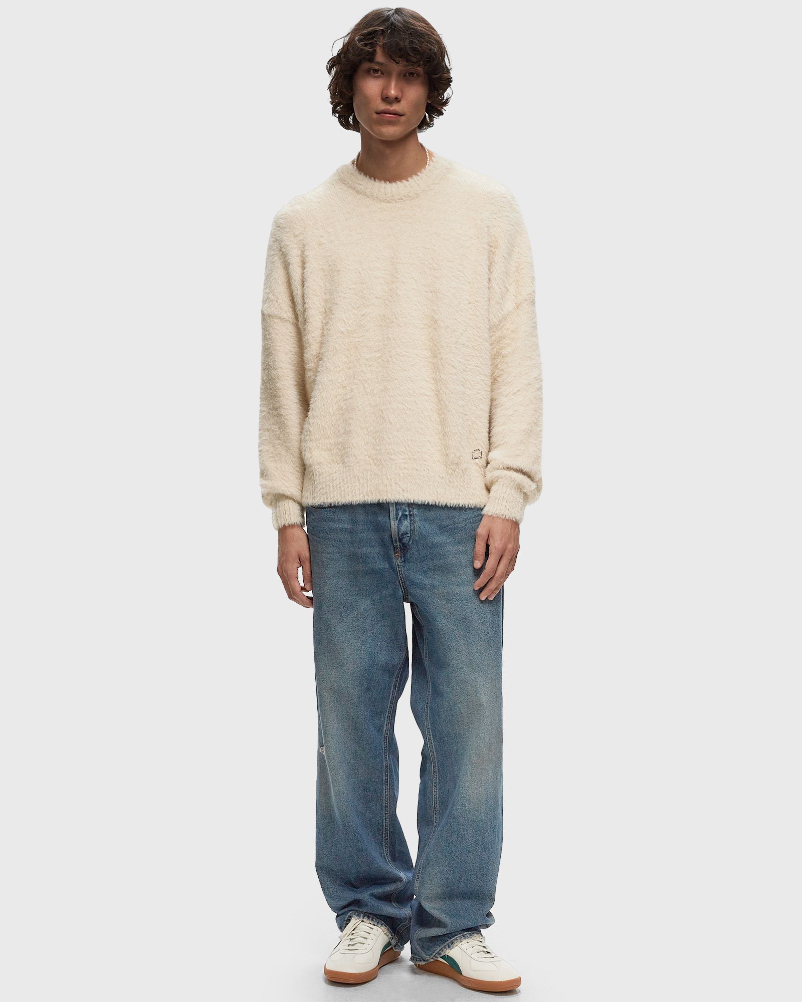 ESSENTIAL FURRY KNIT SWEATER