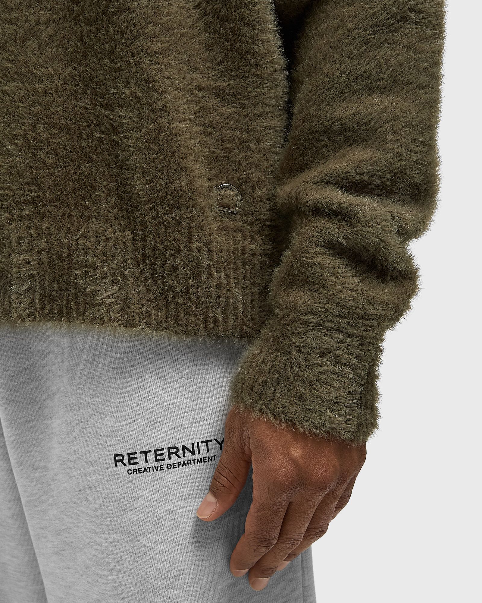 ESSENTIAL FURRY KNIT SWEATER