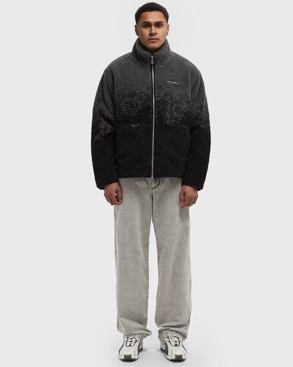 SPRAYED FLEECE JACKET