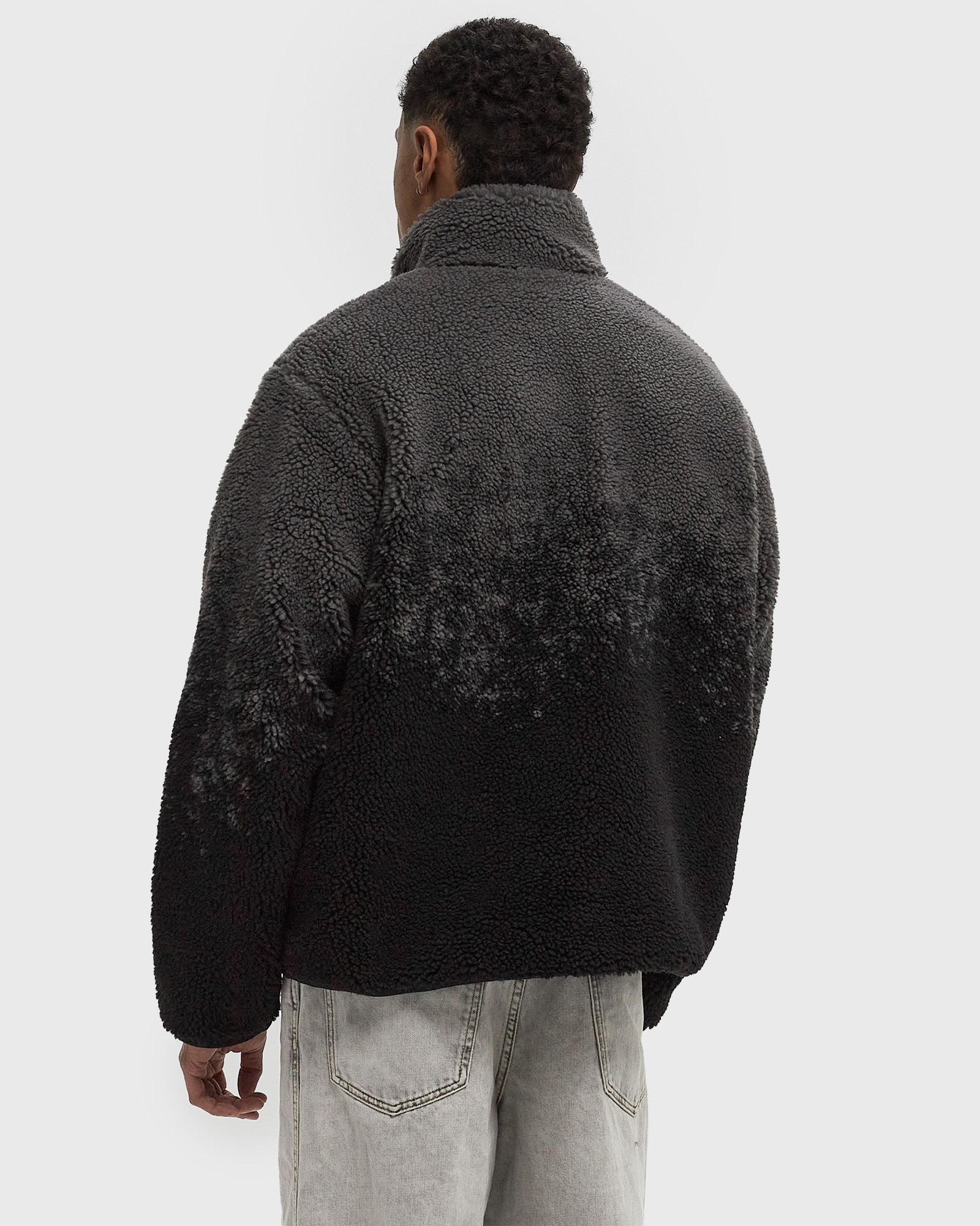 SPRAYED FLEECE JACKET