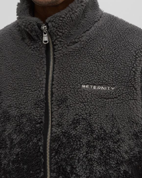 SPRAYED FLEECE JACKET