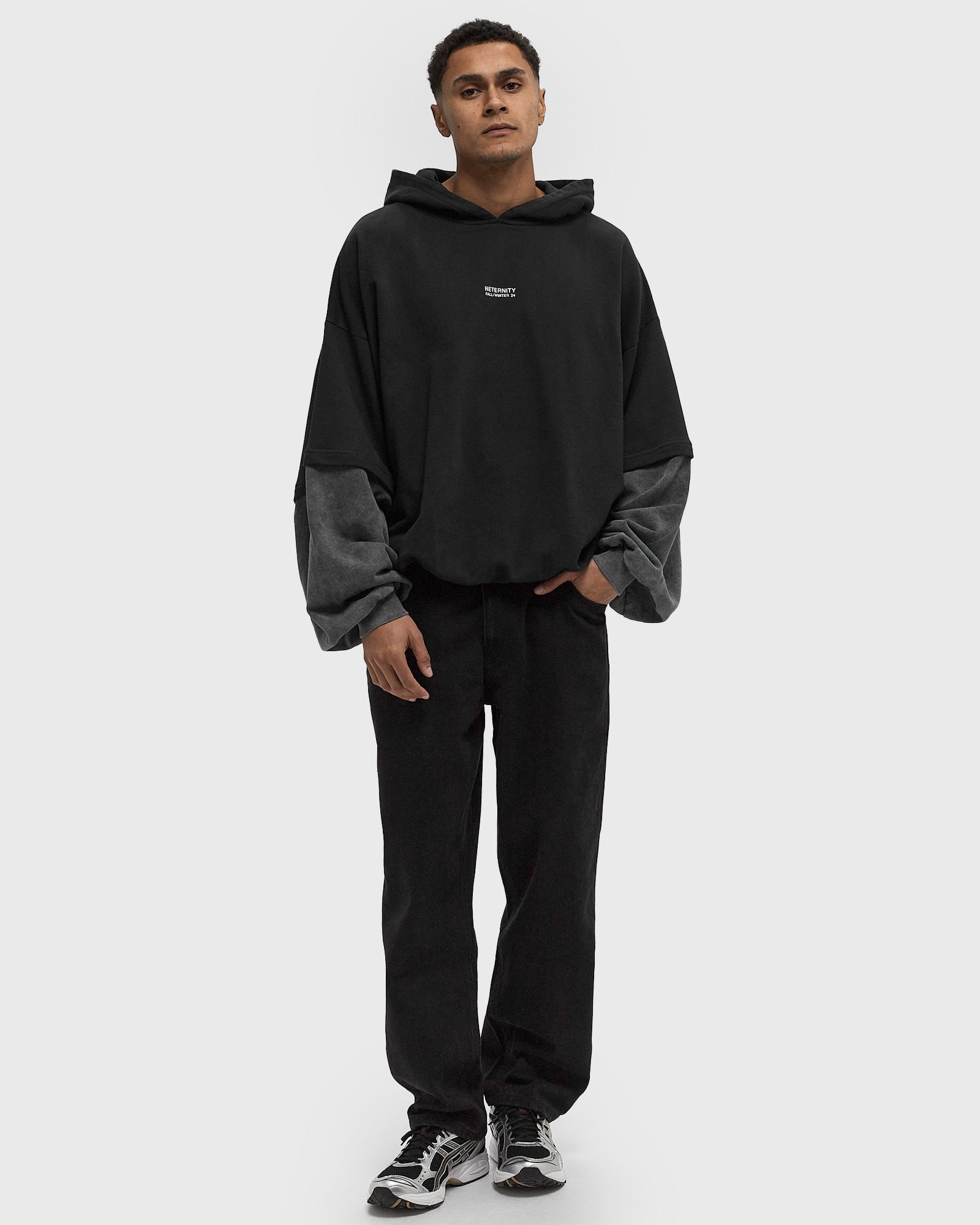 DOUBLE SLEEVE HOODIE