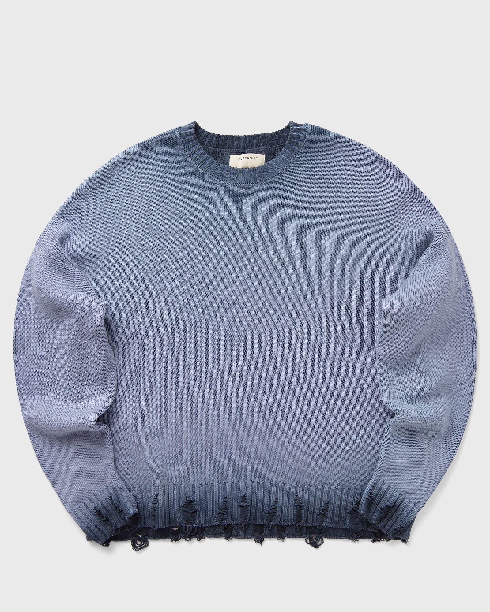 OIL WASHED KNIT SWEATER